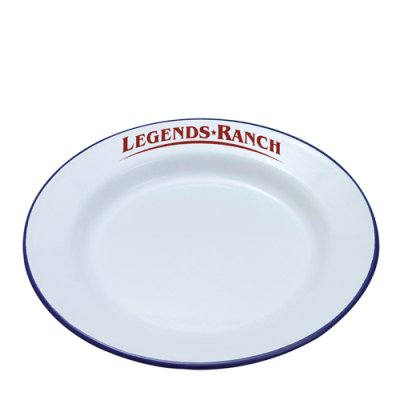ENAMEL DINNER PLATE (26CM)