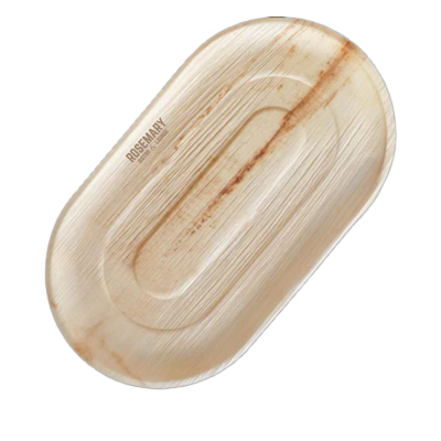 LARGE PALM LEAF SERVING PLATTER