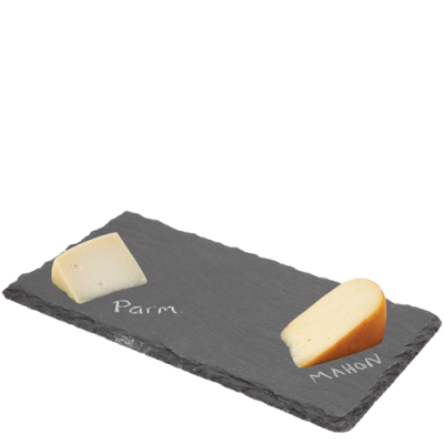 NATURAL EDGE SLATE PLATTER (30X20CM)