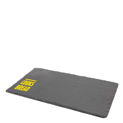 NATURAL EDGE SLATE PLATTER (32X18CM)