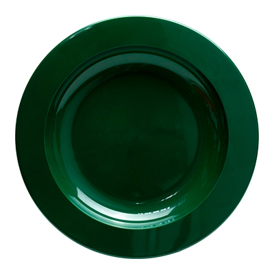 PLASTIC PLATE GREEN