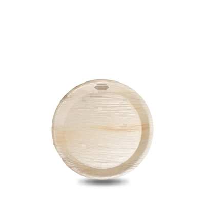ROUND PALM LEAF PLATE (15CM)