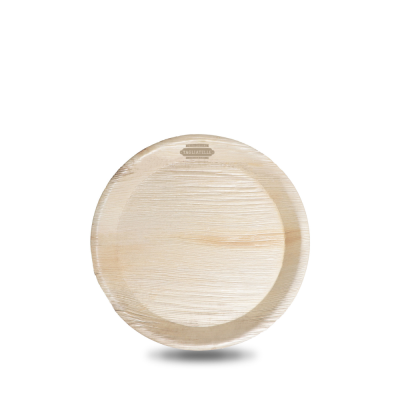 ROUND PALM LEAF PLATE (18CM)