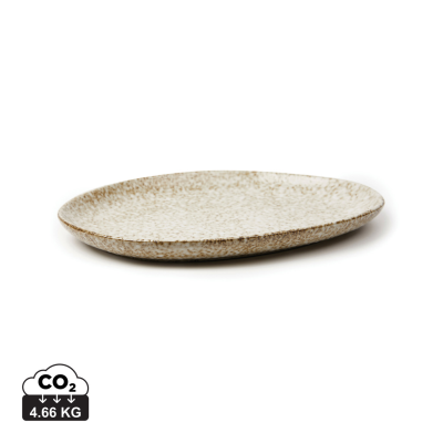 VINGA NUVEM SERVING PLATE in Beige