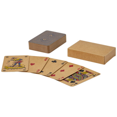 ACE PLAYING CARD SET in Natural