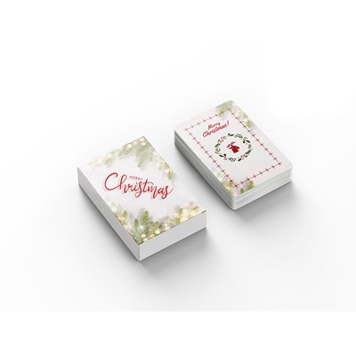 CHRISTMAS BESPOKE PAPER PLAYING CARD PACK
