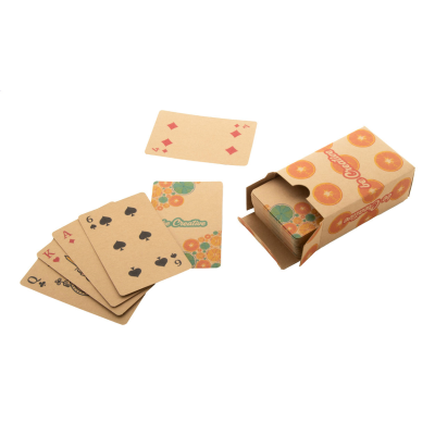 CUSTOM PLAYING CARD PACK in Natural