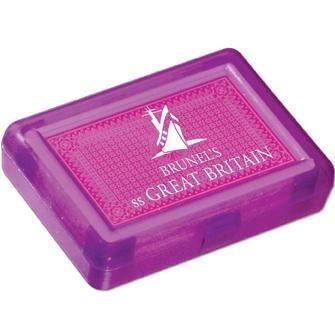 PLAYING CARD PACK in Rigid Plastic Holder