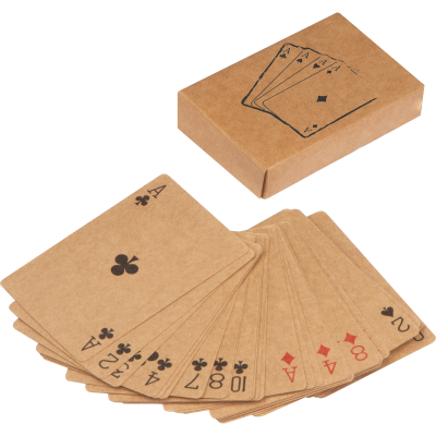 PLAYING CARD PACK NEWCASTLE in Beige 