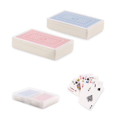 SET OF CLASSIC PLAYING CARD PACK in White