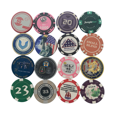 CERAMIC POTTERY POKER CHIP