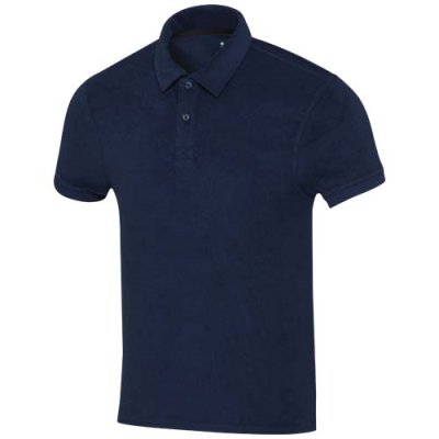 AKOYA GRS RECYCLED TERRY UNISEX POLO