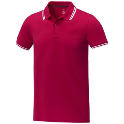 AMARAGO SHORT SLEEVE MENS TIPPING POLO