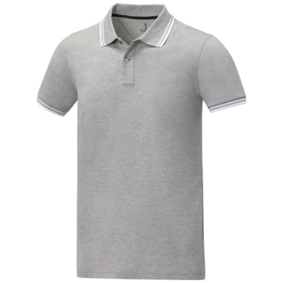 AMARAGO SHORT SLEEVE MENS TIPPING POLO