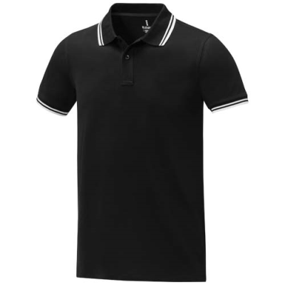 AMARAGO SHORT SLEEVE MENS TIPPING POLO