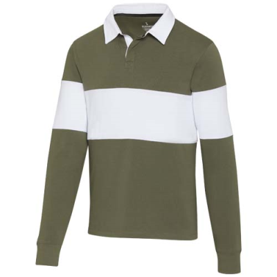 CLYDE UNISEX ORGANIC RUGBY POLO SWEATSHIRT