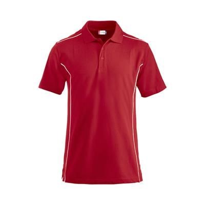 CONWAY MENS POLO PIQUÉ with Contrast Piping & Tone in Tone Buttons