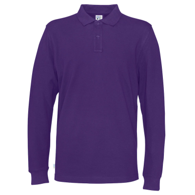 COTTOVER PIQUE LONG SLEEVE MAN(GOTS)