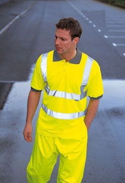 DICKIES HIGH VISIBILITY POLO SHIRT