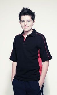 FINDEN & HALES CHILDRENS SPORTS PIQUE POLO SHIRT