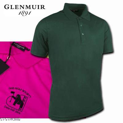 GLENMUIR DEACON GOLF POLO SHIRT with Custom Embroidery