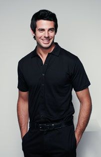 HENBURY FULL BUTTON POLO SHIRT