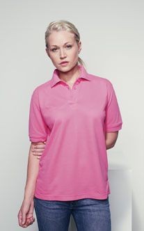 HENBURY LADIES PIQUE POLO SHIRT
