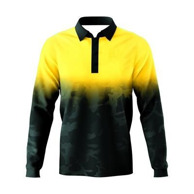 LONG SLEEVE SUBLIMATED POLO SHIRT