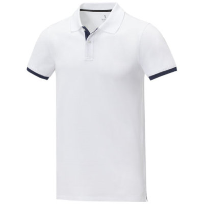MORGAN SHORT SLEEVE MENS DUOTONE POLO