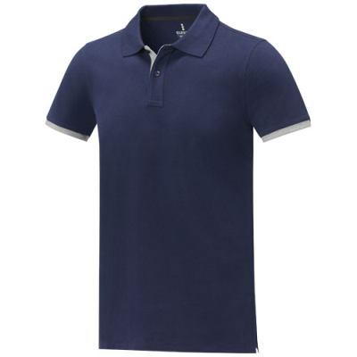 MORGAN SHORT SLEEVE MENS DUOTONE POLO