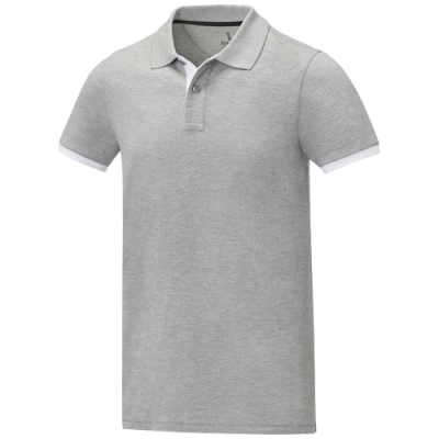 MORGAN SHORT SLEEVE MENS DUOTONE POLO