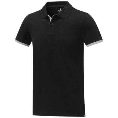 MORGAN SHORT SLEEVE MENS DUOTONE POLO