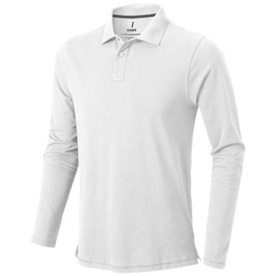OAKVILLE LONG SLEEVE MENS POLO - PROMOTIONAL CORPORATE GIFT
