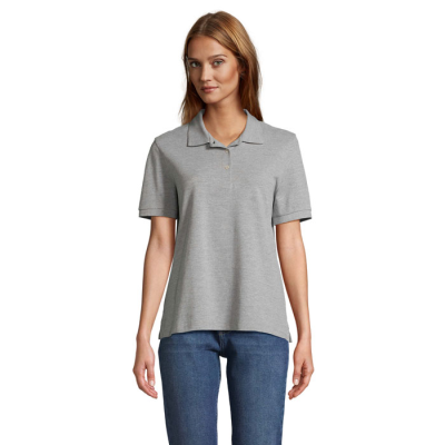 PACIFIC LADIES POLO in Grey