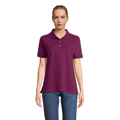 PACIFIC LADIES POLO in Purple
