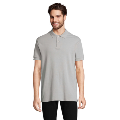 PACIFIC MEN POLO in Grey - PROMOTIONAL CORPORATE GIFT