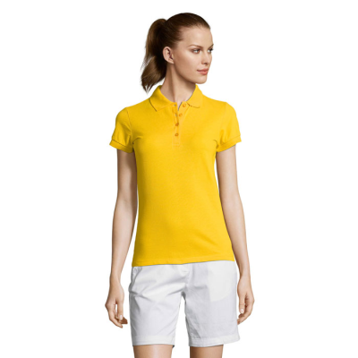 PASSION LADIES POLO 170G in Gold