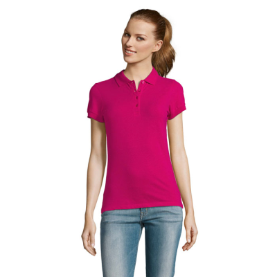 PASSION LADIES POLO 170G in Pink