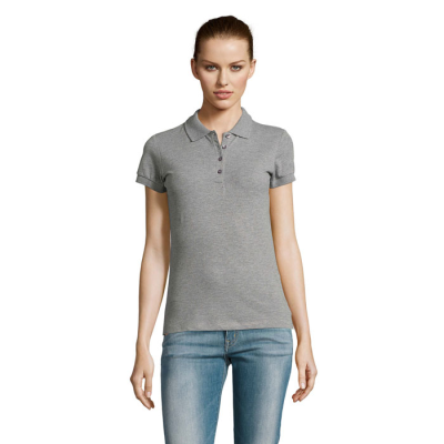PASSION WOMENS POLO 170 in Grey