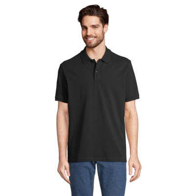 PEGASE POLO ORGANIC 210G in Black