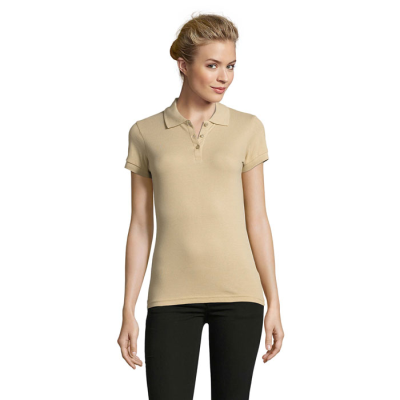 PERFECT LADIES POLO 180 in Brown