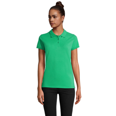 PERFECT LADIES POLO 180 in Green