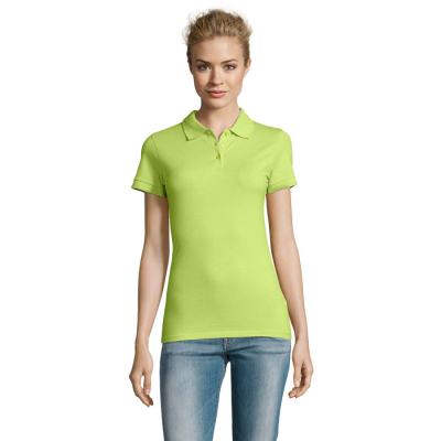 PERFECT LADIES POLO 180 in Green