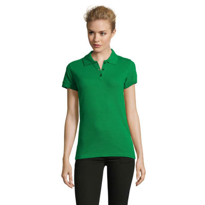 PERFECT LADIES POLO 180 in Green