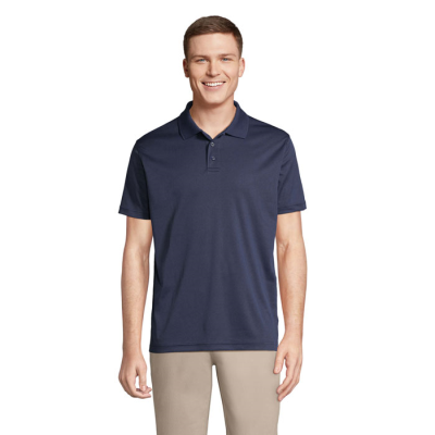 PITCHER UNISEX POLO in Blue
