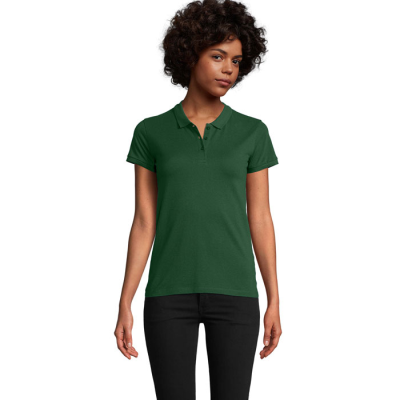 PLANET LADIES POLO 170G in Green