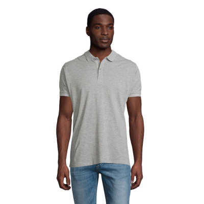 PLANET MEN POLO 170G in Grey
