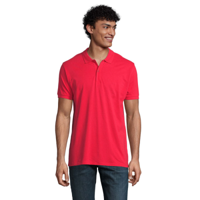 PLANET MEN POLO 170G in Red