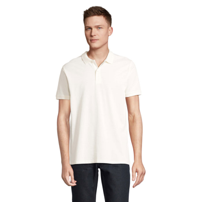 PLANET MEN POLO 170G in White