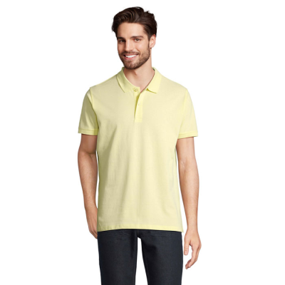 PLANET MEN POLO 170G in Yellow